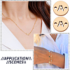 Real 14K Gold Plated Brass Connector Charms KK-TAC0017-04G-03-8