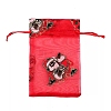 Organza Printed Gift Bags with Drawstring PW-WG00D7C-19-1