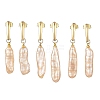 304 Stainless Steel Stud Dangle Earrings with Natural Baroque Keshi Pearls EJEW-JE07339-3