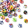 Acrylic European Beads MACR-CJZ0001-02-1