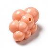 Macaron Color Opaque Acrylic Beads MACR-J122-08A-4
