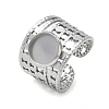 304 Stainless Steel Cuff Ring Components SA-CBA37BC-15B-P-1