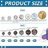 120Pcs 6 Styles 2-Hole Natural Shell Buttons BUTT-FG0001-47-2