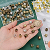 90Pcs Colors Zinc Alloy European Beads FIND-SP0005-97A-3