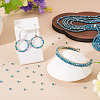 10 Strands Opaque Glass Beads Strands GLAA-TA0003-41-6