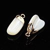 Natural Trochid Shell/Trochus Pendants SSHEL-N027-126-3