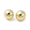 Brass Stud Earrings X-EJEW-M244-07G-2