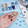 100Pcs 10 Colors Electroplate Glass Beads GLAA-PH0004-53-3