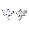 201 Stainless Steel Enamel Charms STAS-N088-19L-2