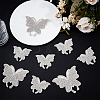 10Pcs 2 Styles Glass Rhinestone Car Stickers STIC-GF0001-42B-4