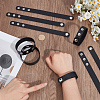 18Pcs PU Leather Snap Bracelets for Women Men BJEW-CY0001-13B-3