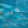 12Pcs 6 Styles Brass Pendants KK-AR0001-91-4