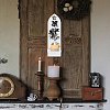 Boho Style Wall Mounted Wood Candle Holder Stand AJEW-WH0378-004-5