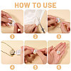 304 Stainless Steel Cable Chains Bracelets Making BJEW-CA00002-4