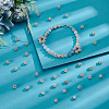 100Pcs Brass Rhinestone Beads KK-UN0005-13S-2