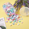700Pcs 7 Styles Opaque Resin Cabochons CRES-CD0001-07-10