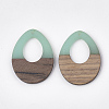 Resin & Walnut Wood Pendants LS-RESI-S358-05C-2