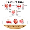 30Pcs 3 Styles Transparent Acrylic Beads MACR-CJ0002-41-2