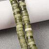 Matte Porcelain Heishi Wheel Beads Strands PR-CBA03B0-03A-2
