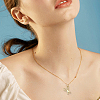 8Pcs 4 Styles Brass Pendants KK-BBC0023-02A-6