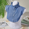 Detachable Cotton Shirt Collars AJEW-WH20816-025C-7