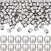 120Pcs 304 Stainless Steel European Beads STAS-BBC0009-79P-1