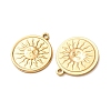 304 Stainless Steel Pendants SA-CBABD1E-06G-3