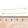 Brass Eye Pins KK-C251-17G-3