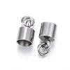 Tarnish Resistant 201 Stainless Steel Cord Ends STAS-E120-01-6mm-2