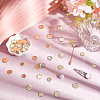 60Pcs 3 Style 304 Stainless Steel Plain Edge Bezel Cups STAS-BBC0007-86-4