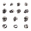 7Pcs 7 Style 304 Stainless Steel Beads FIND-PJ0001-15-1