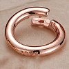 925 Sterling Silver Twister Clasps LS-STER-WH0008-84A-RG-1