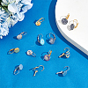 Unicraftale 40Pcs 2 Colors 304 Stainless Steel Leverback Earring Findings KK-UN0002-07-2