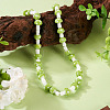 1Strand Handmade Lampwork Beads Strands LAMP-TA0001-84J-3