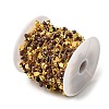 Brass Flat Round Link Chains CHC-H114-07G-09-2
