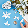 200Pcs 2 Styles Mirror Surface Mosaic Tiles Glass Cabochons DIY-OC0012-43-3