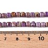 Natural Lepidolite Beads Strands G-N342-140-5