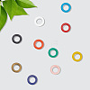 200 Sets 10 Colors Iron Grommet Eyelet Findings SCRA-GF0001-10B-02-7