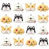 32Pcs 4 Styles Cartoon Resin Pendants RESI-CJ0003-38-1