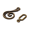 Tibetan Style Alloy Hook Clasps LS-MLF5077Y-NF-2
