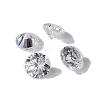 Pointed Back Glass Rhinestone Cabochons RGLA-WH0016-01D-5