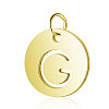 304 Stainless Steel Charms STAS-S105-T514G-G-1