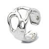 304 Stainless Steel Cuff Rings RJEW-M019-22P-1