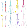 2Bags 2 Styles Korean Waxed Polyester Cord Pendant Decorations HJEW-SC0003-03-1