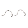 304 Stainless Steel Earring Hooks X-STAS-O146-05P-1