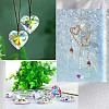 12Pcs Glass Pendants GLAA-SP0001-43-4