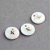 Freshwater Shell Pendants SSHEL-S249-K-1