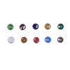 10 Colors Glass Beads EGLA-JP0001-01-8mm-3