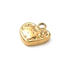 Valentine's Day 304 Stainless Steel Charms STAS-B140-03G-2