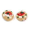 Christmas Handmade Lampwork Enamel Beads X1-LAMP-C020-03A-3
